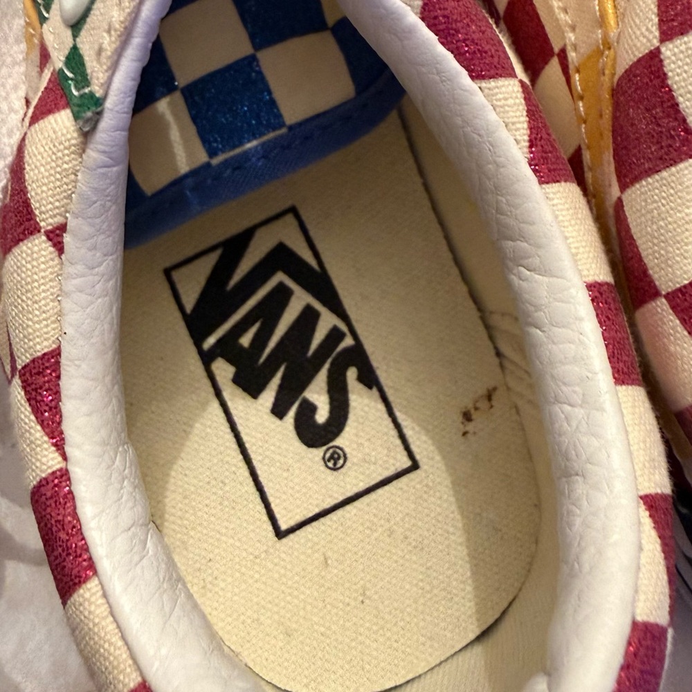 Vans Blue and White Sneakers